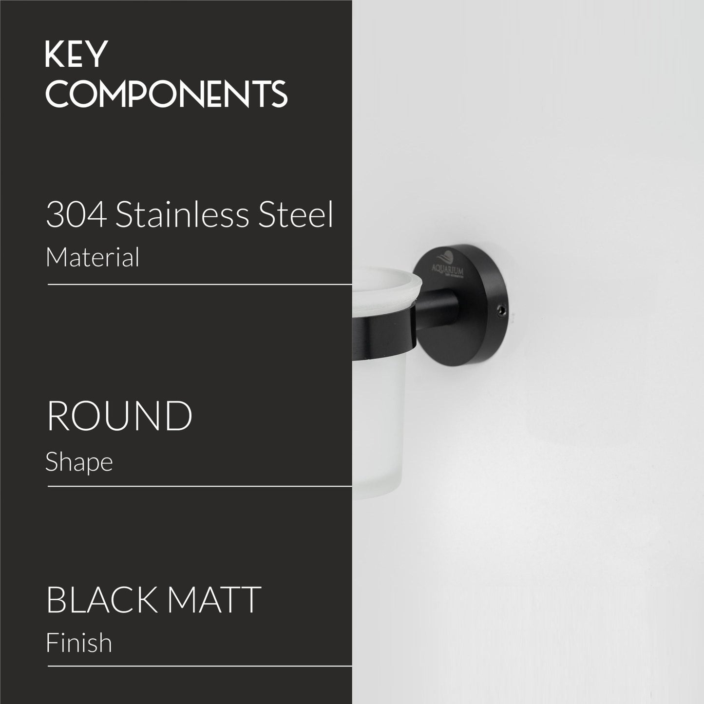 Tumble Holder | Glass | Ruby Series