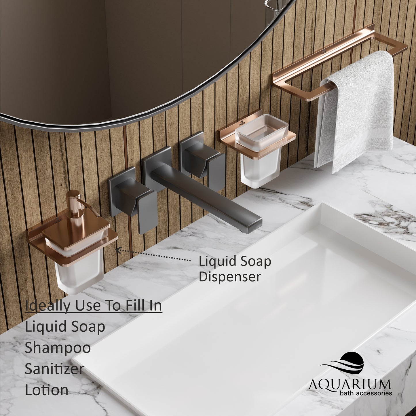 Liquid Soap Dispenser | Salmon Series