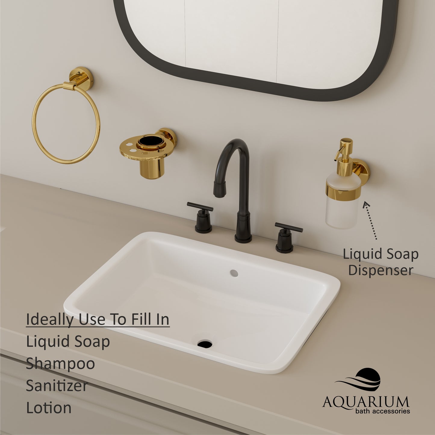 Liquid Soap Dispenser | Ruby Series