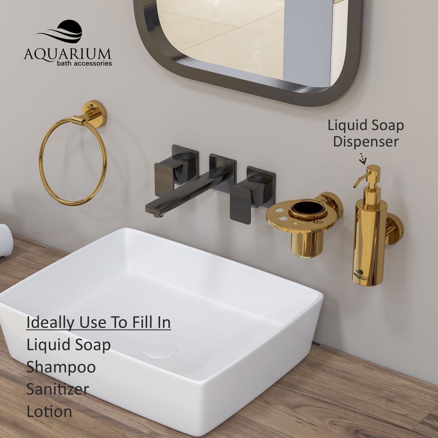 Liquid Soap Dispenser | Round