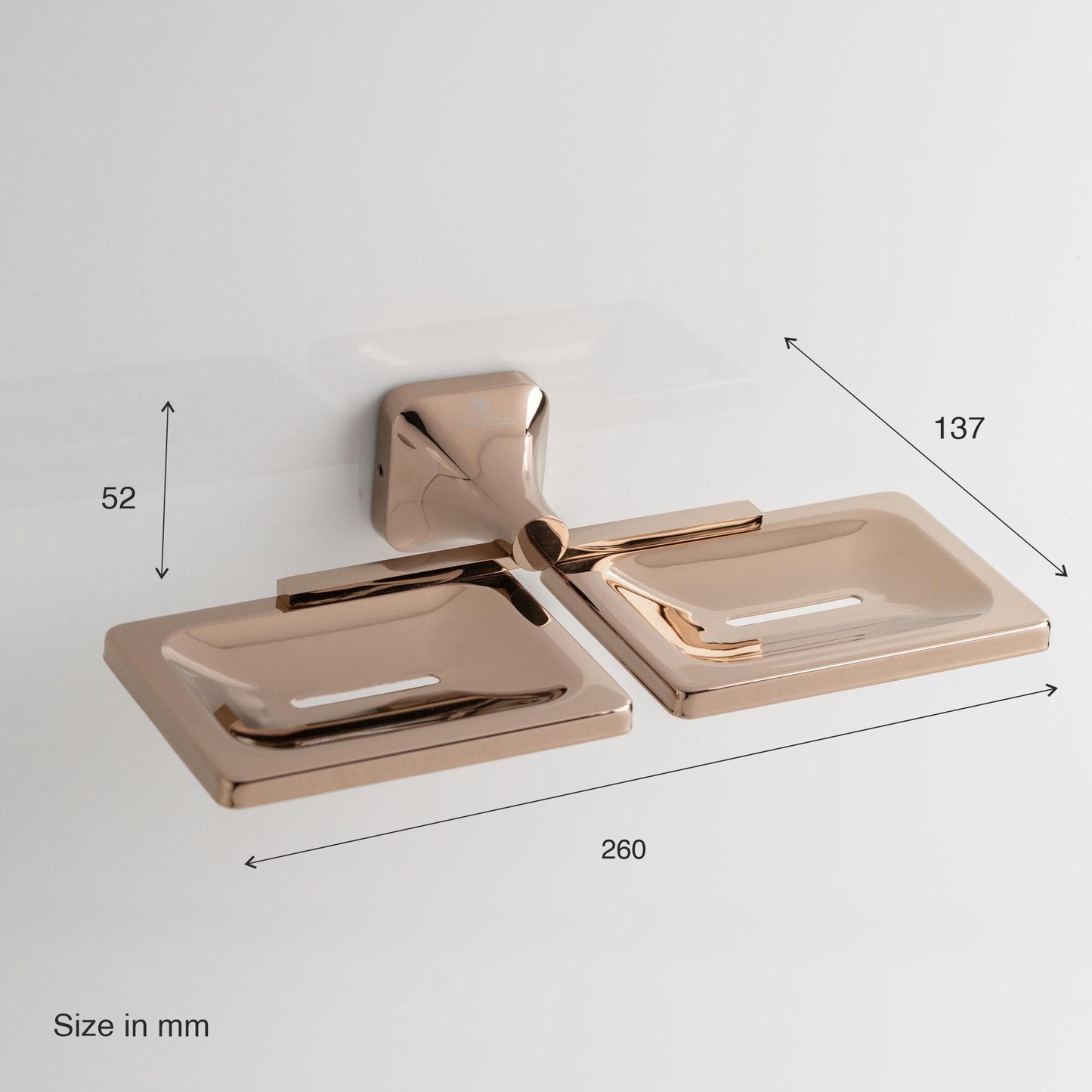 Double Soap Holder | Ellen Series