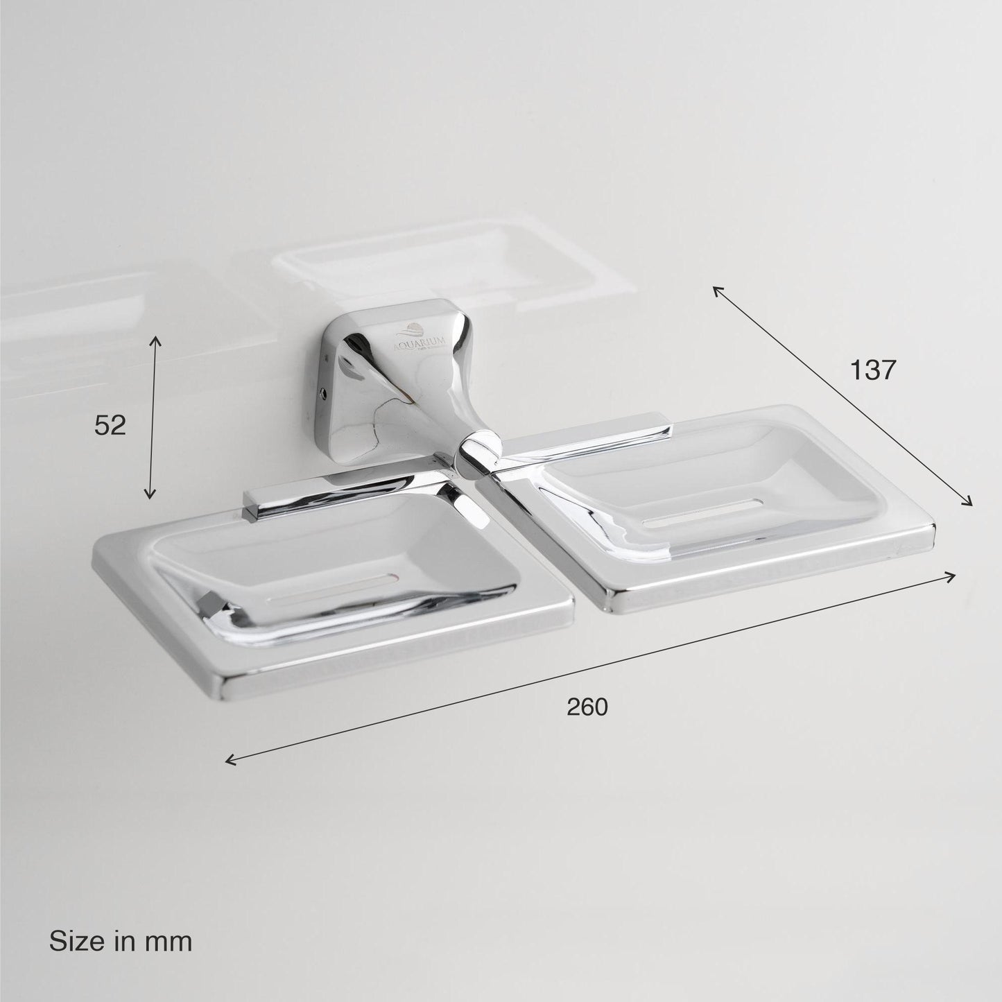 Double Soap Holder | Ellen Series