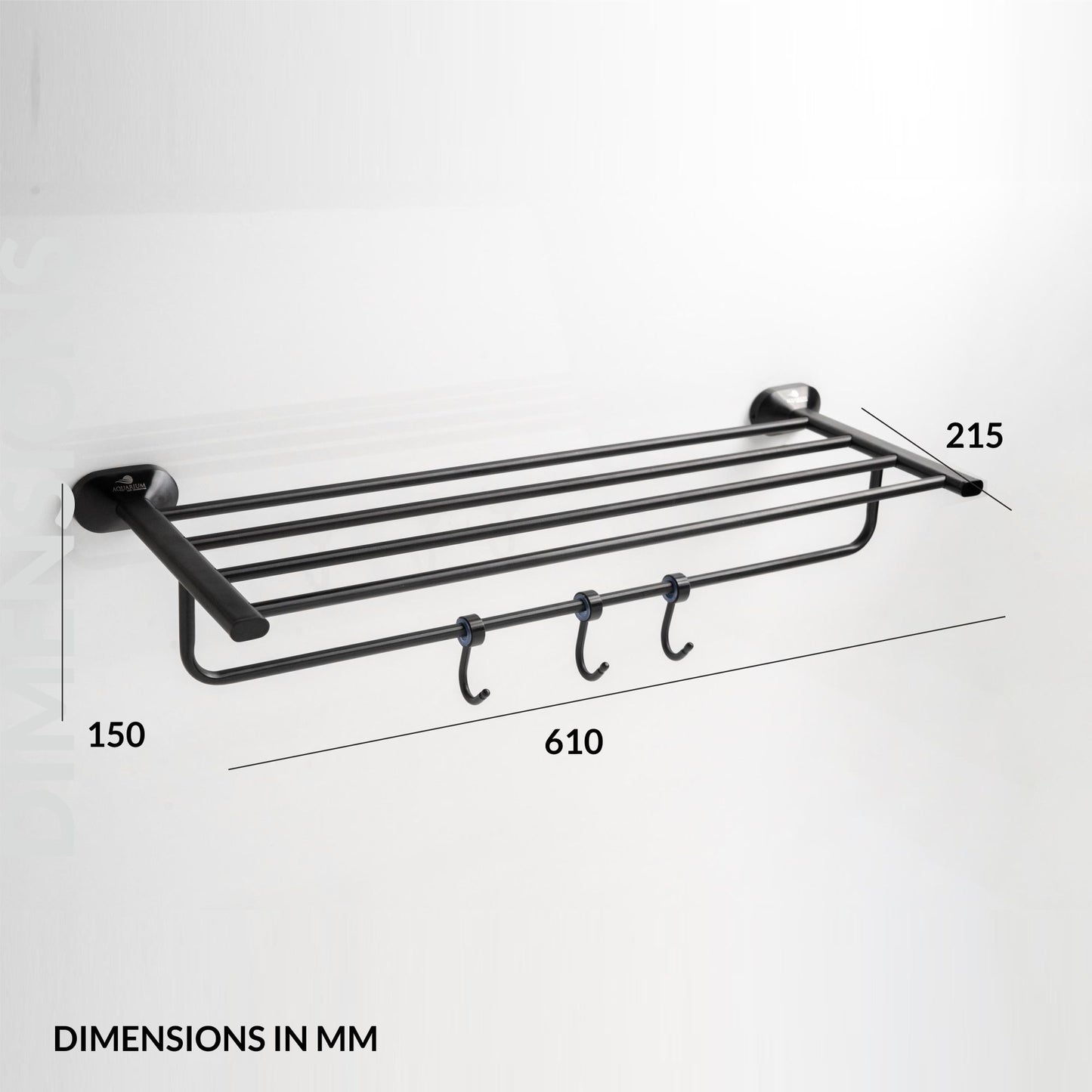 Towel Rack With Hook | Spot Series