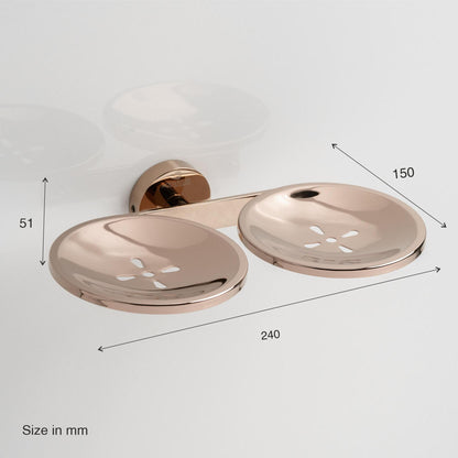 Double Soap Holder | Ruby Series