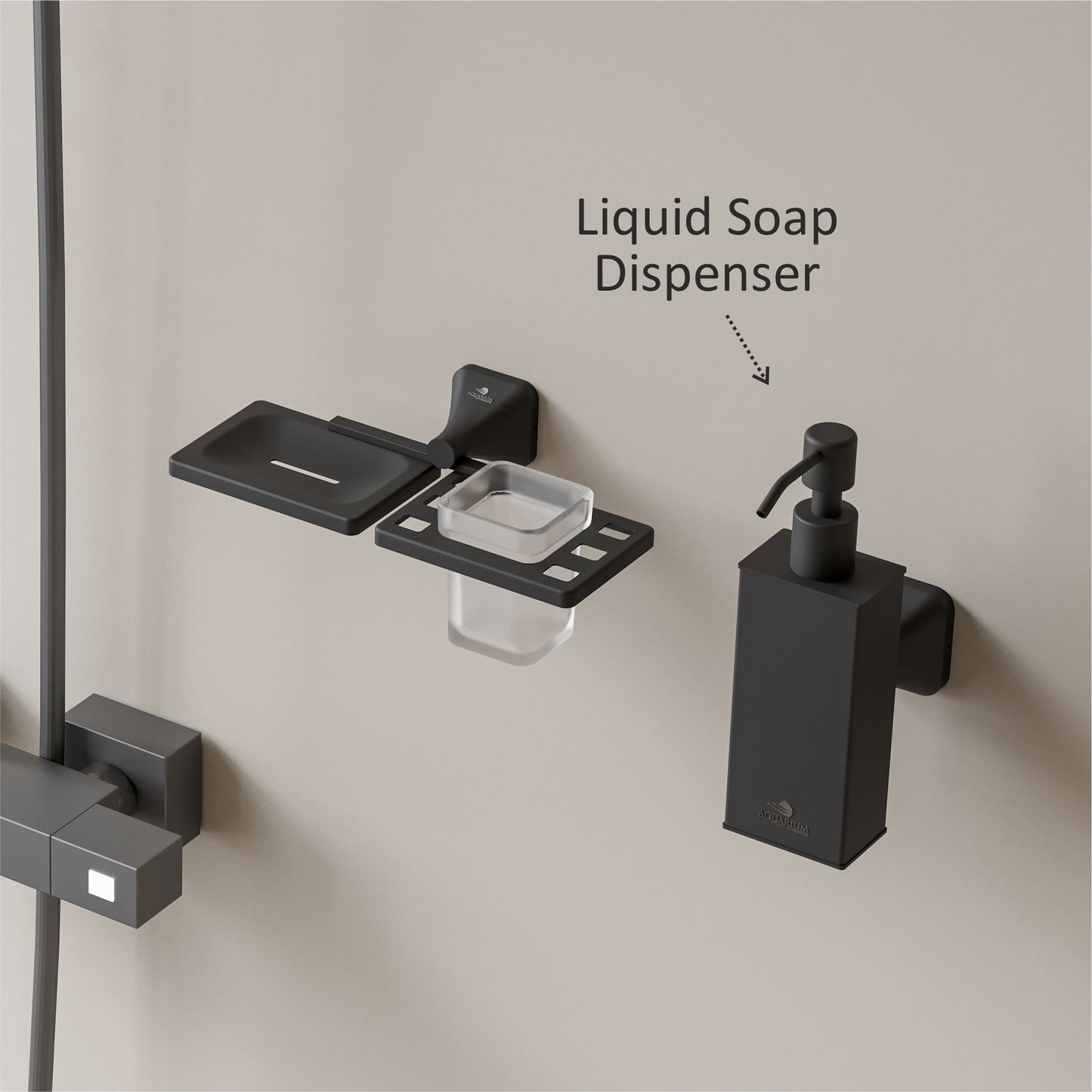 Liquid Soap Dispenser | Square | Ellen Series