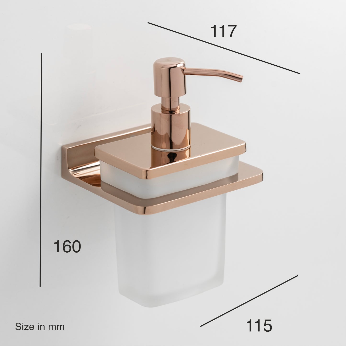 Liquid Soap Dispenser | Salmon Series