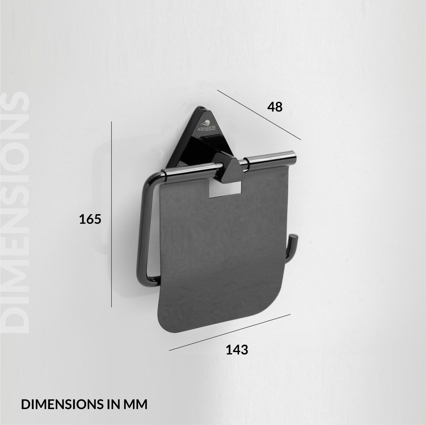 Paper Holder With Lid | Rosy Series