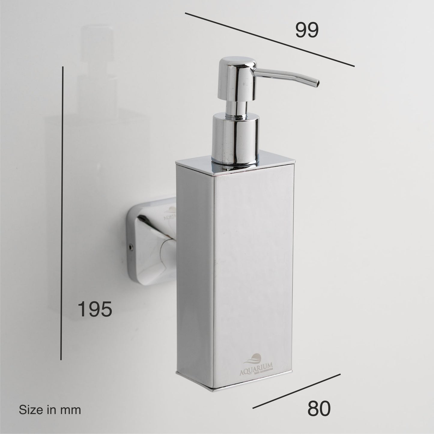 Liquid Soap Dispenser | Square | Ellen Series