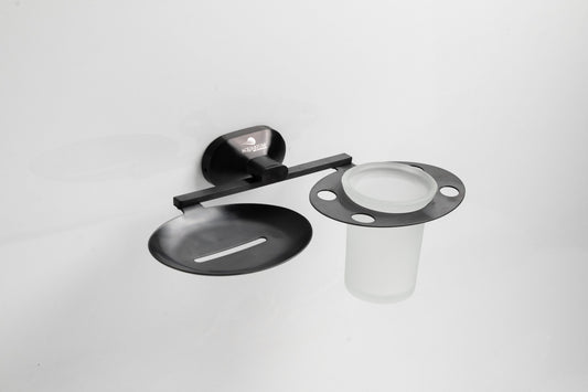 Soap Holder With Tumbler Holder | Spot Series