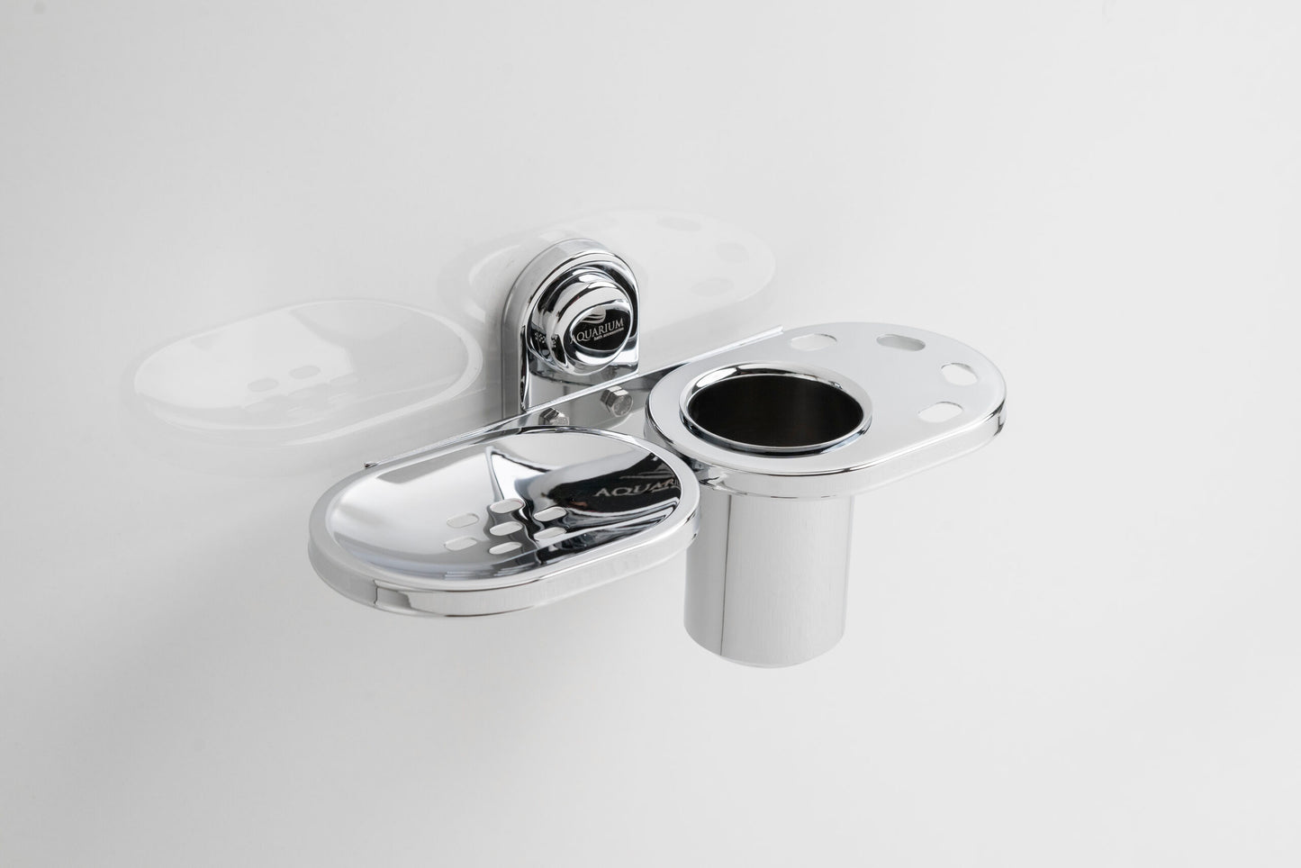 Soap Holder with Tumbler Holder | Blue Series