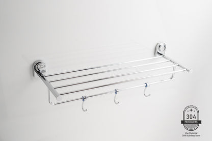 Towel Rack With Hook | Blue Series