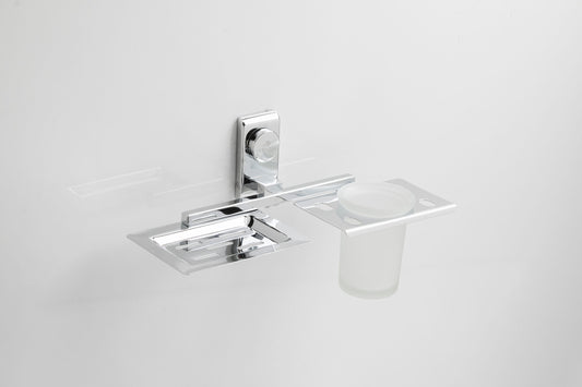 Soap Holder with Tumbler Holder | Larry Series