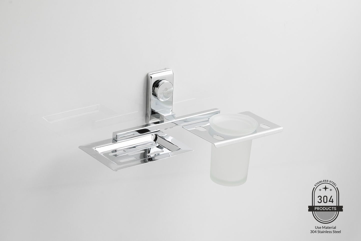 Soap Holder with Tumbler Holder | Larry Series