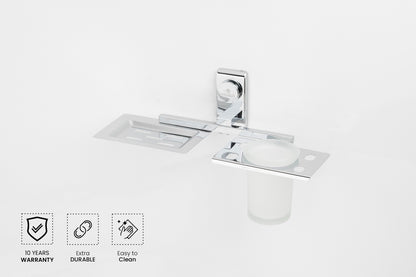 Soap Holder with Tumbler Holder | Larry Series