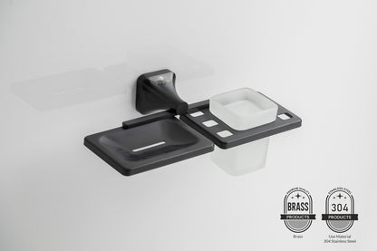 Soap Holder With Tumbler Holder | Ellen Series