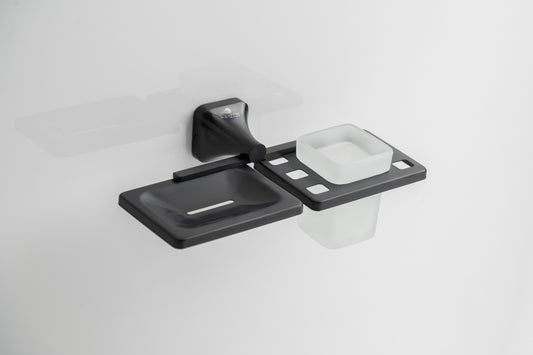 Soap Holder With Tumbler Holder | Ellen Series