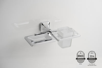 Soap Holder With Tumbler Holder | Ellen Series