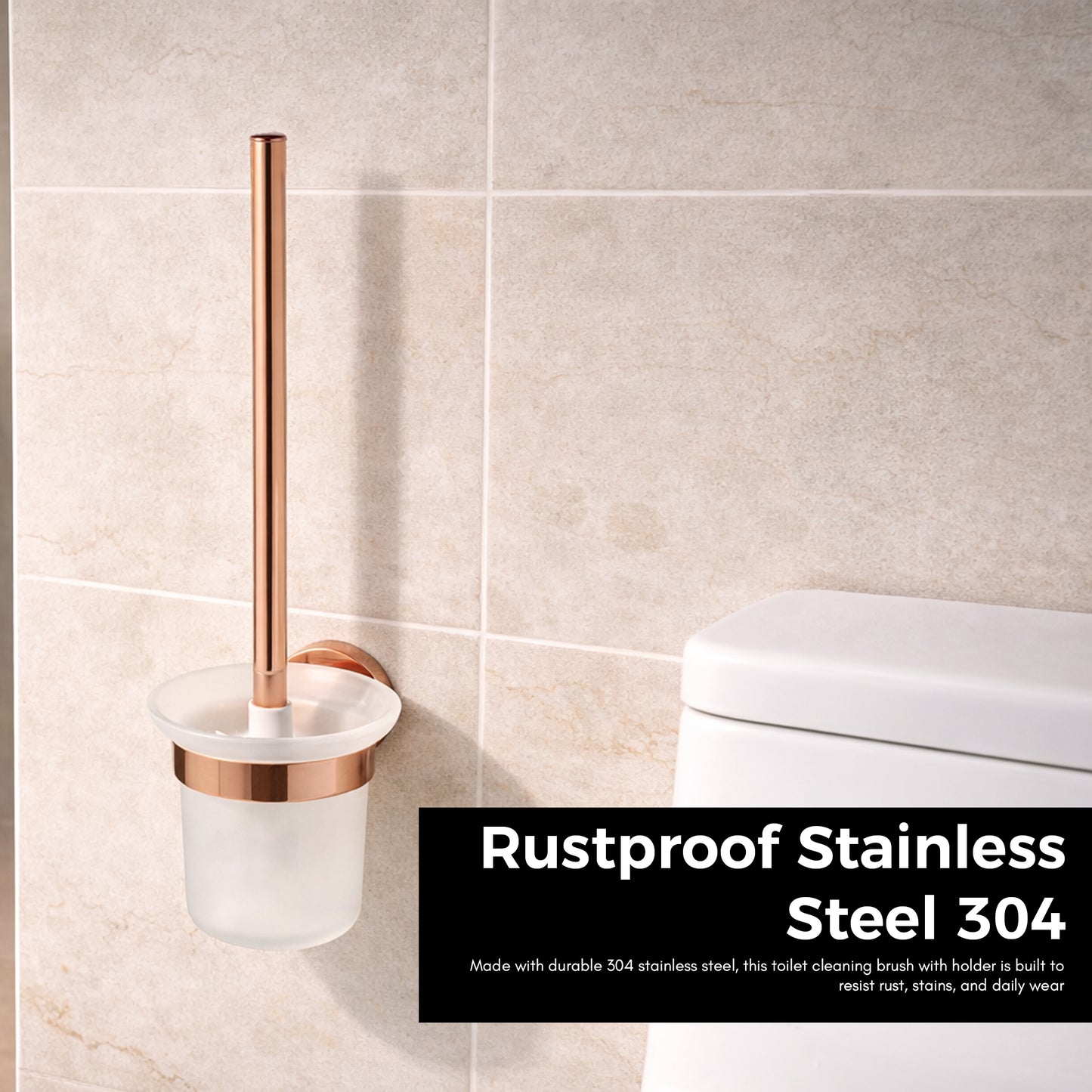 Toilet Brush Holder | Round