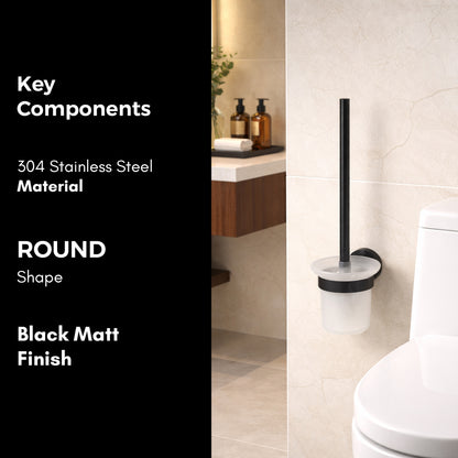 Toilet Brush Holder | Round