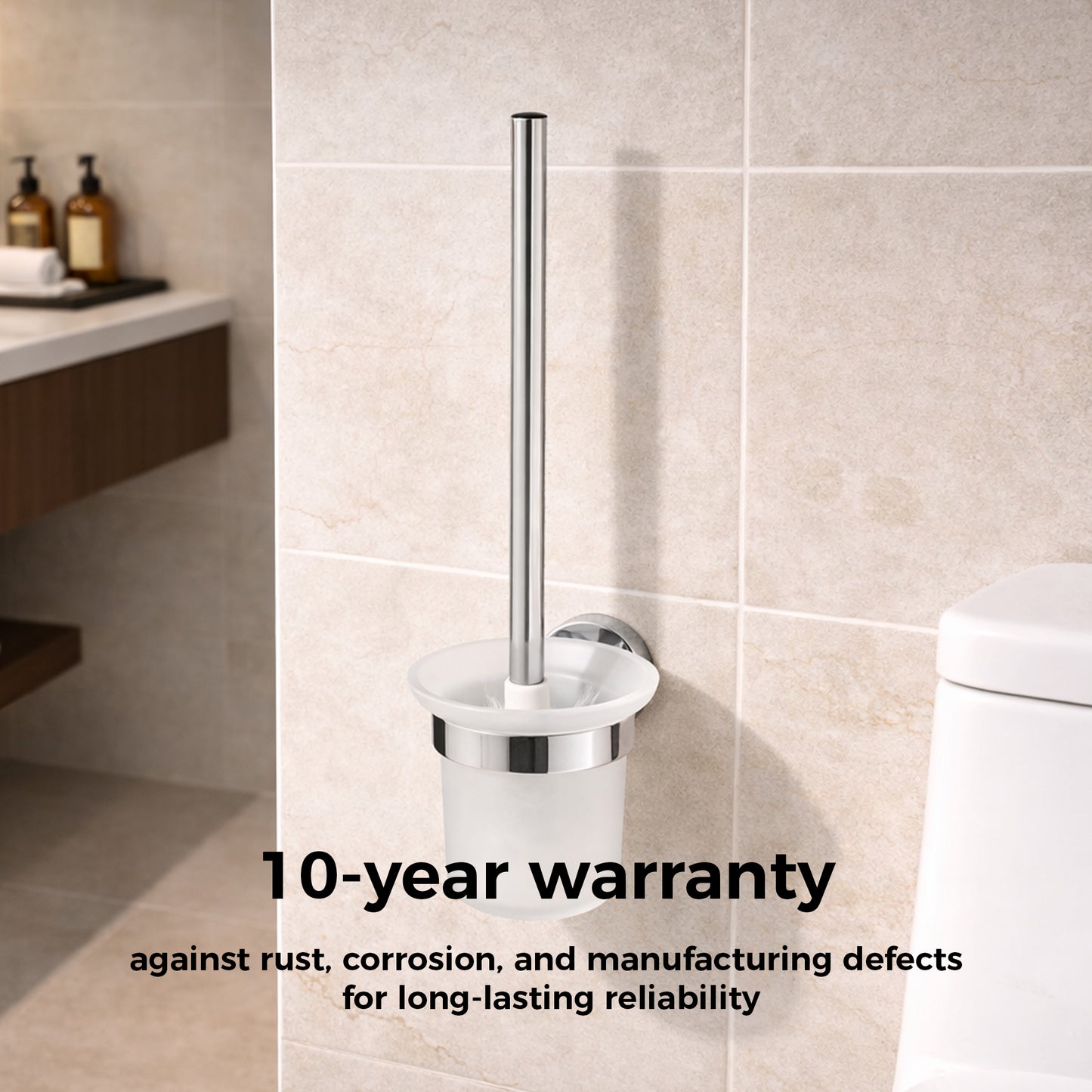 Toilet Brush Holder | Round