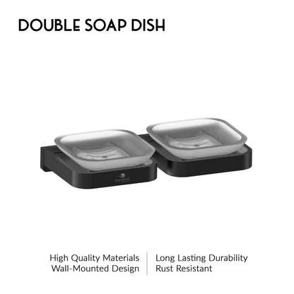 Double Soap Holder | Caviar Series