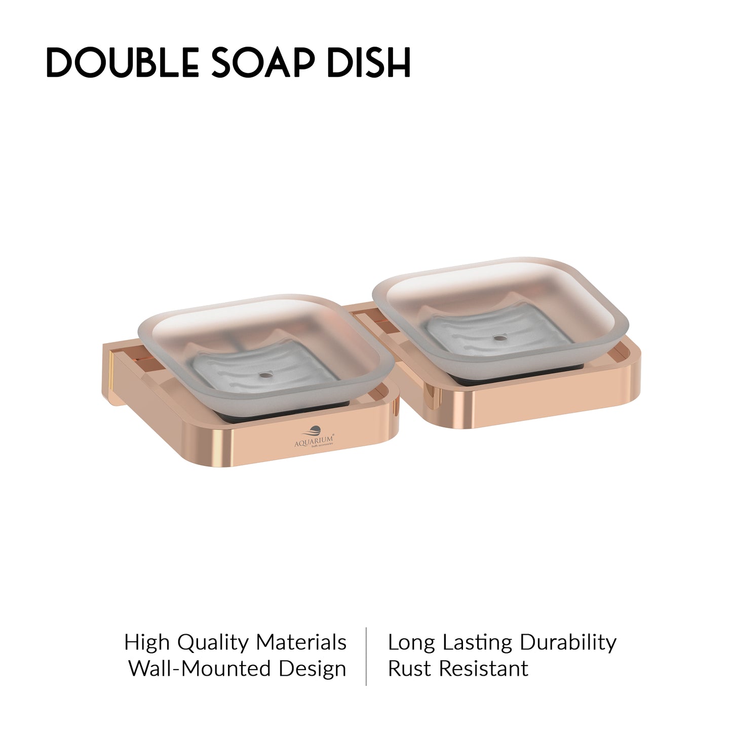Double Soap Holder | Caviar Series