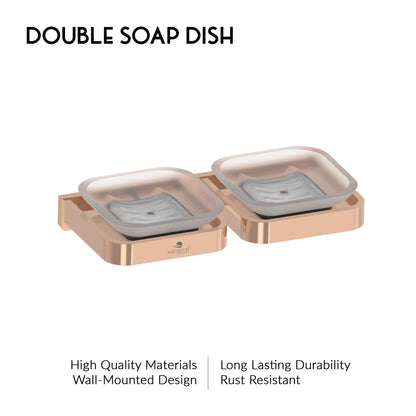 Double Soap Holder | Caviar Series