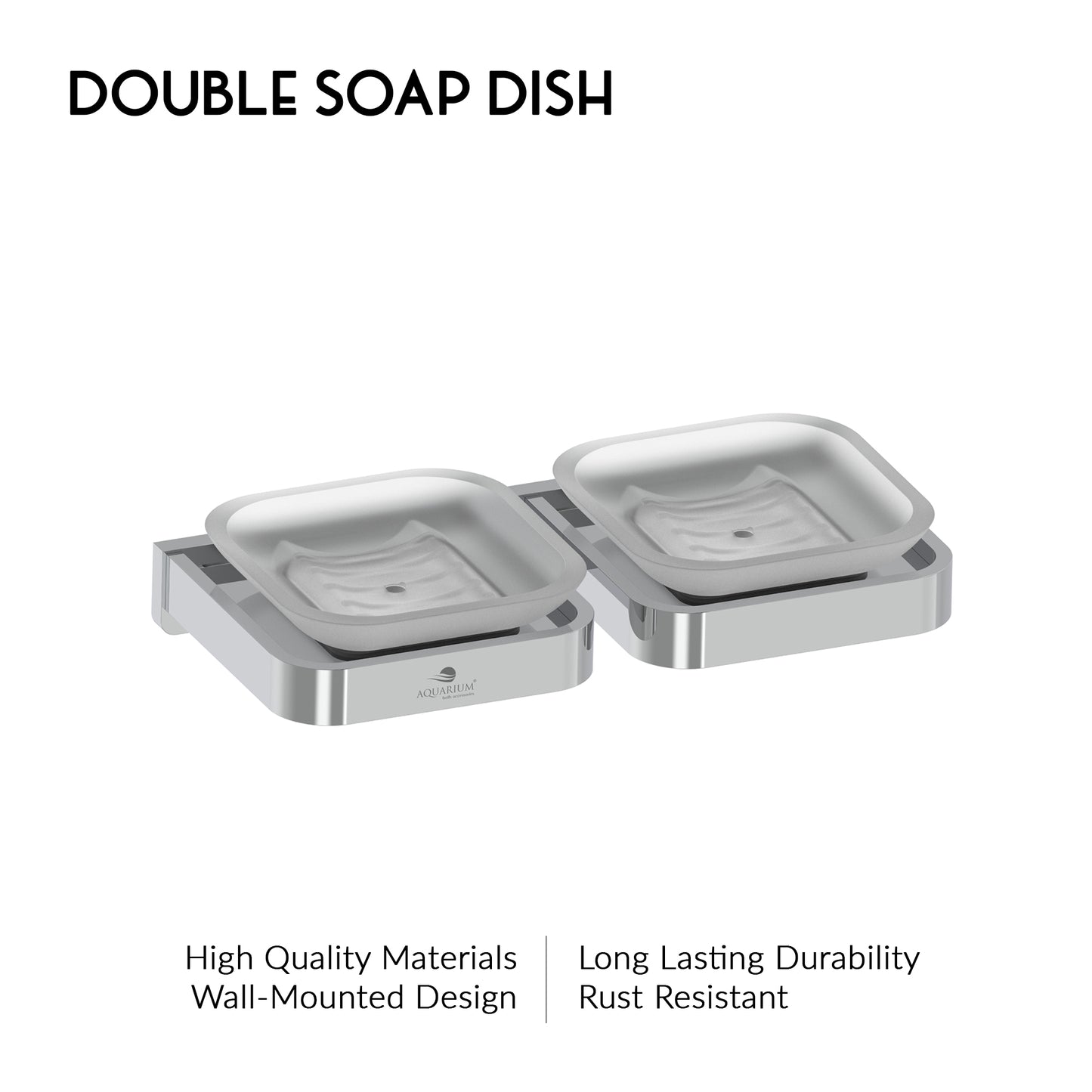 Double Soap Holder | Caviar Series