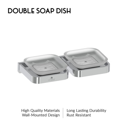 Double Soap Holder | Caviar Series