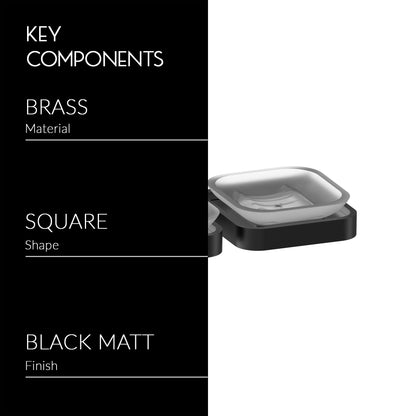 Double Soap Holder | Caviar Series