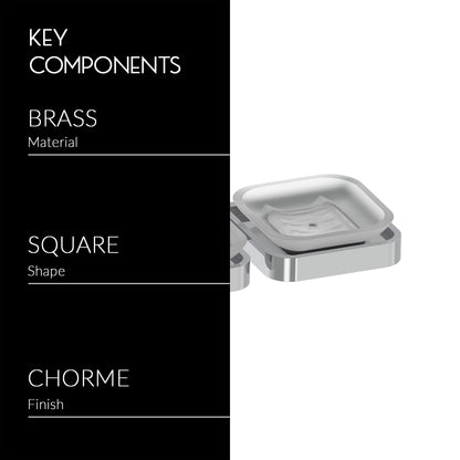 Double Soap Holder | Caviar Series