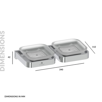 Double Soap Holder | Caviar Series