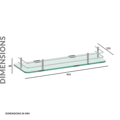 Glass Shelf | Rock
