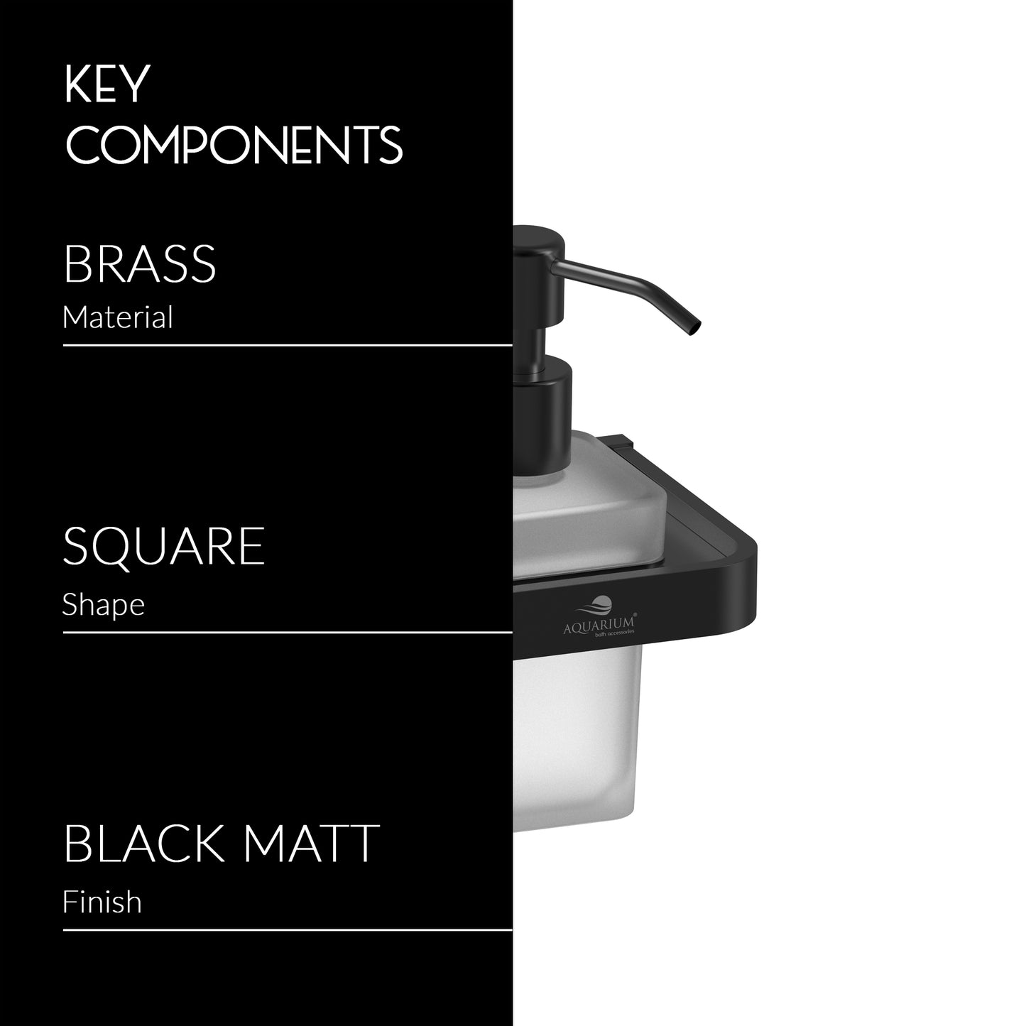 Liquid Soap Dispenser | Caviar Series
