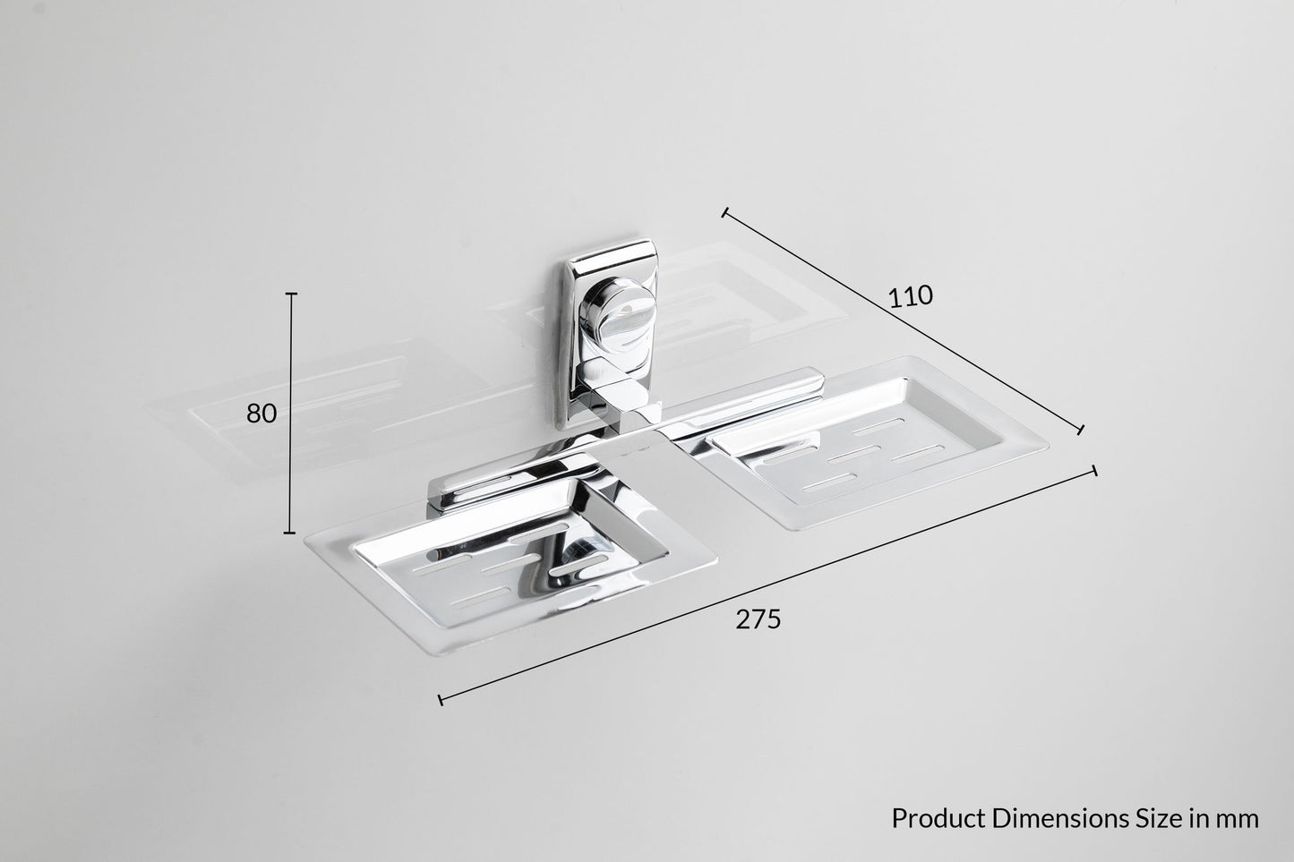 Double Soap Holder | Larry Series