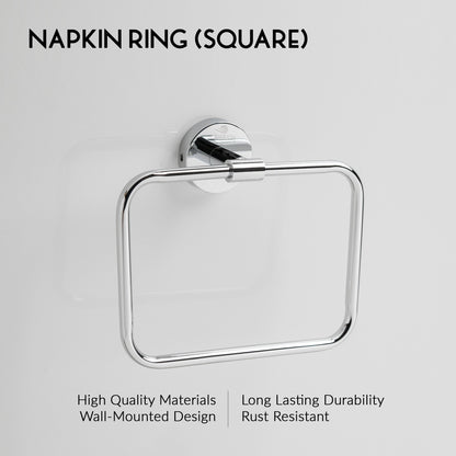 Towel Ring | Square | Ruby Series