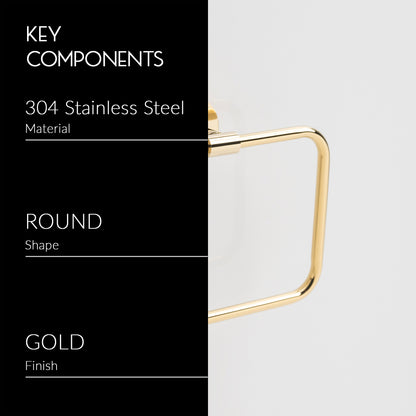 Towel Ring | Square | Ruby Series