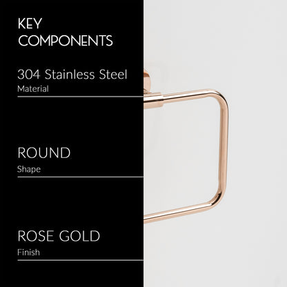 Towel Ring | Square | Ruby Series