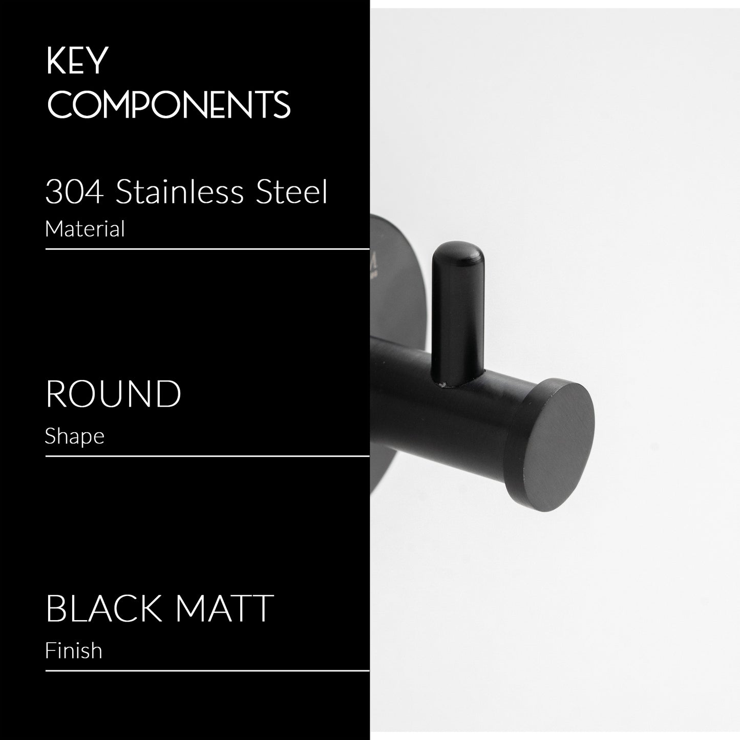 Robe Hook | Ruby Series