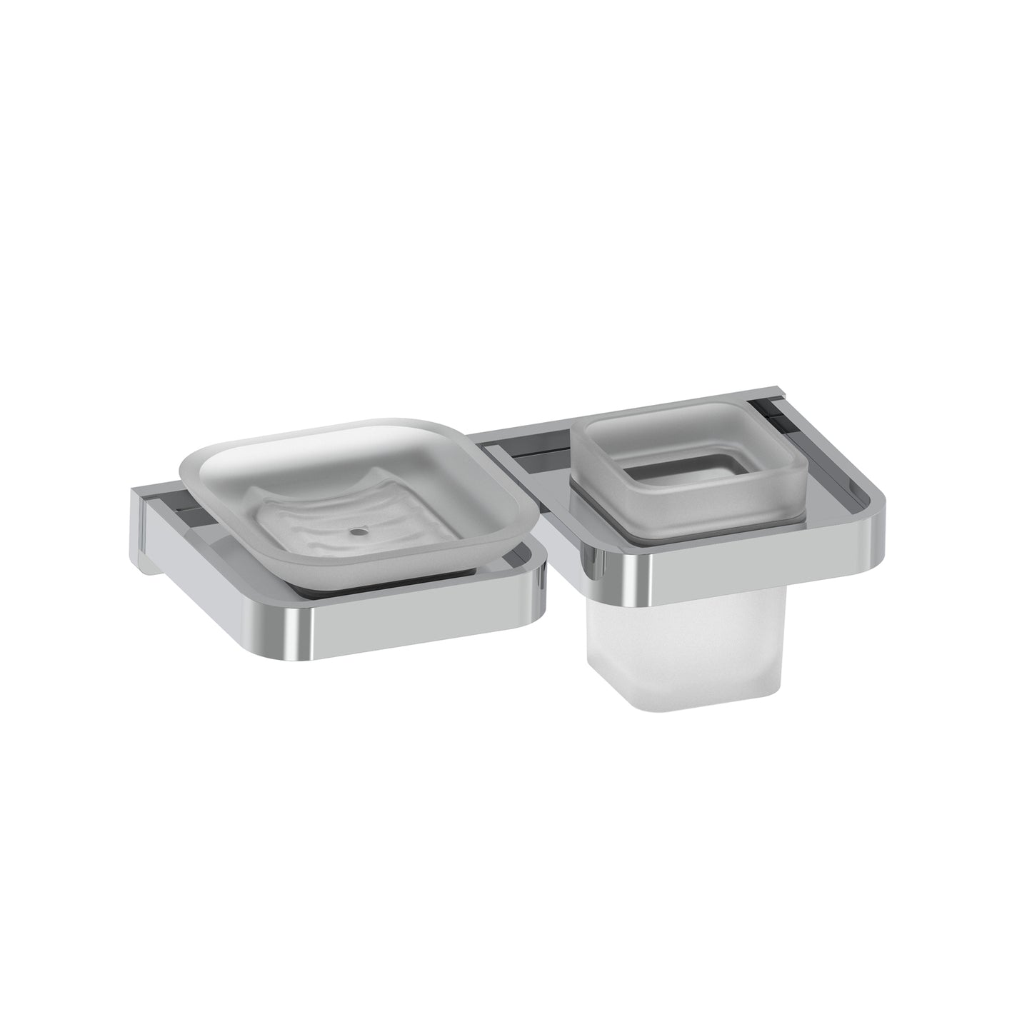 Soap Holder With Tumbler Holder | Caviar Series