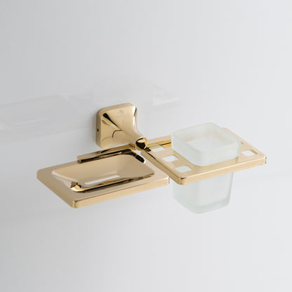 Soap Holder With Tumbler Holder | Ellen Series