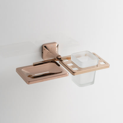 Soap Holder With Tumbler Holder | Ellen Series