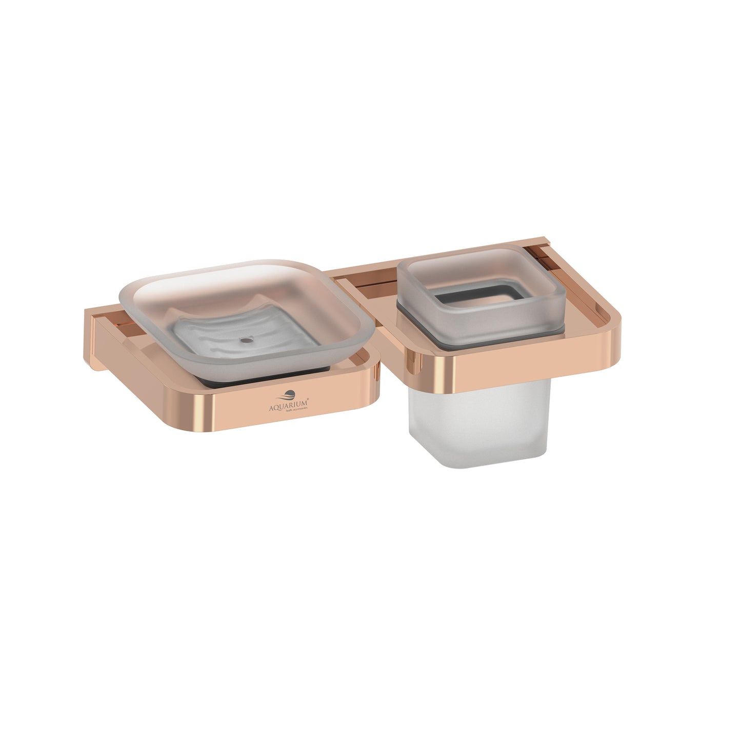 Soap Holder With Tumbler Holder | Caviar Series