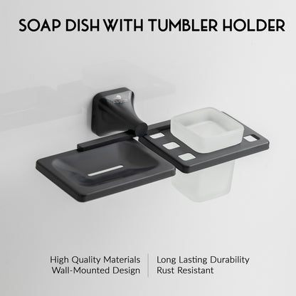 Soap Holder With Tumbler Holder | Ellen Series