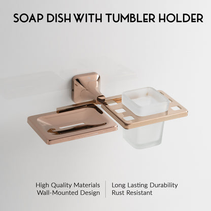Soap Holder With Tumbler Holder | Ellen Series