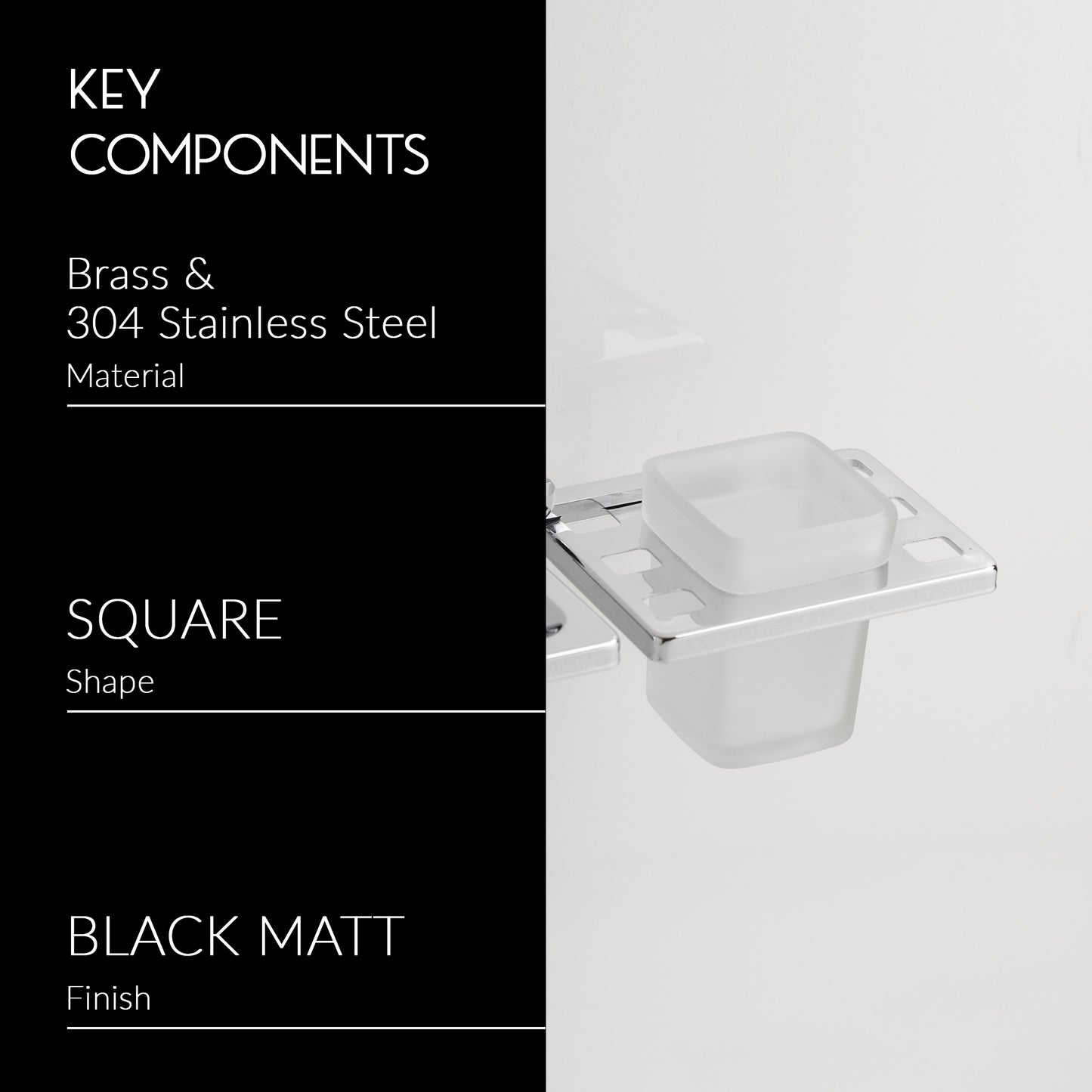 Soap Holder With Tumbler Holder | Ellen Series