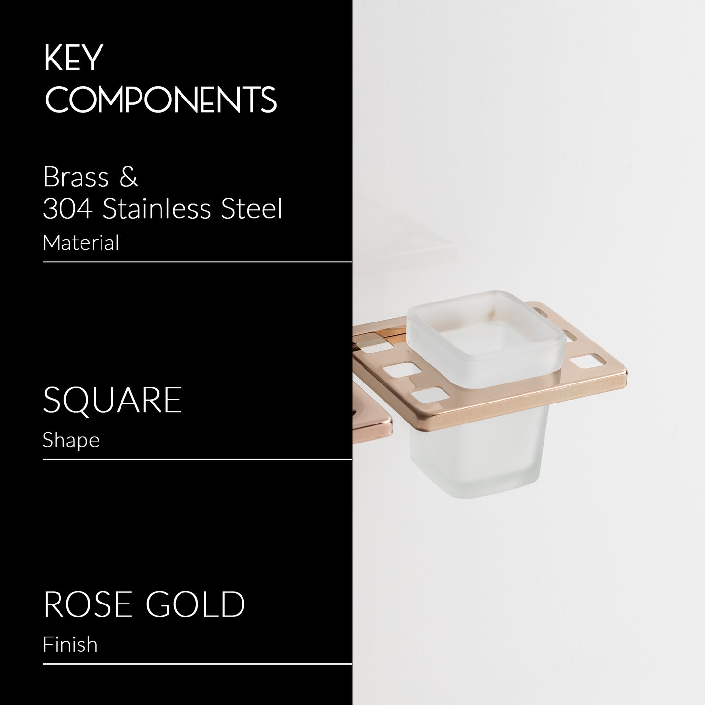 Soap Holder With Tumbler Holder | Ellen Series