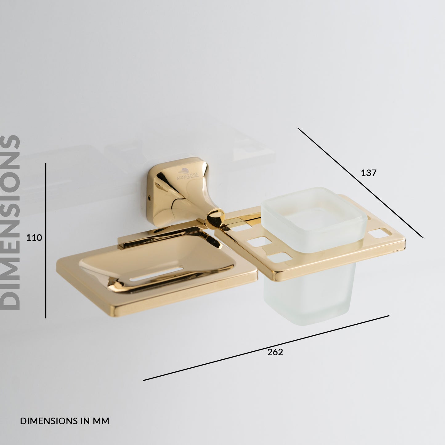 Soap Holder With Tumbler Holder | Ellen Series