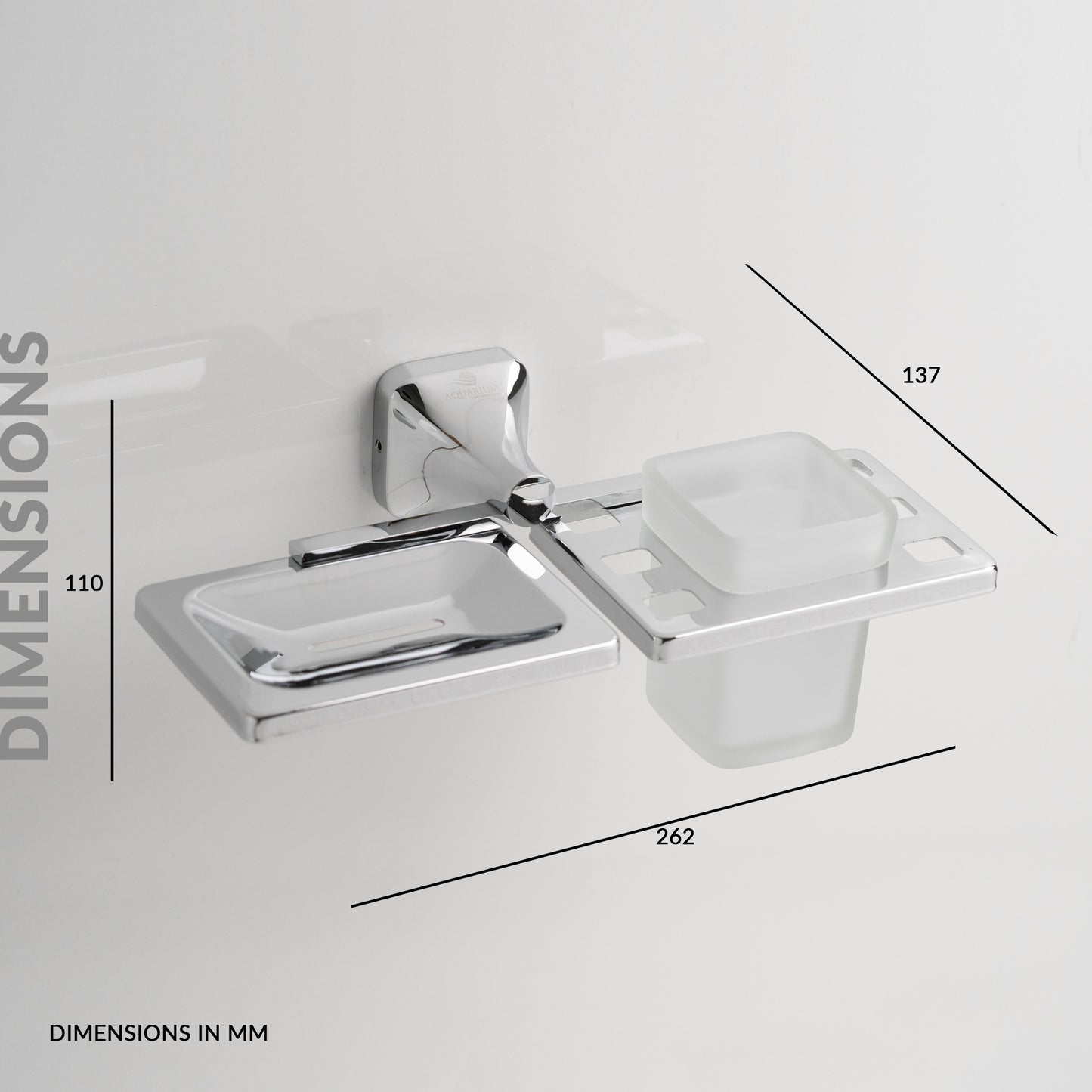 Soap Holder With Tumbler Holder | Ellen Series