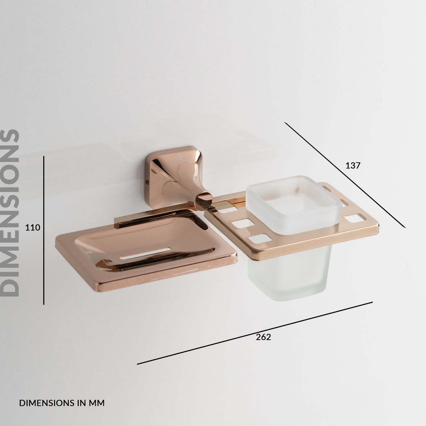 Soap Holder With Tumbler Holder | Ellen Series